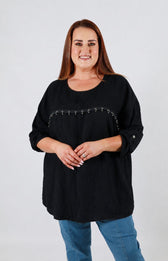 Dara Blouse in Black 