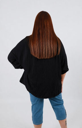 Dara Blouse in Black 
