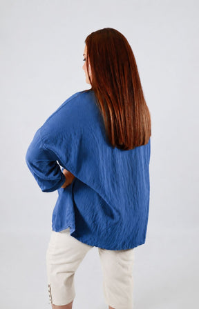 Dara Blouse in Blue 