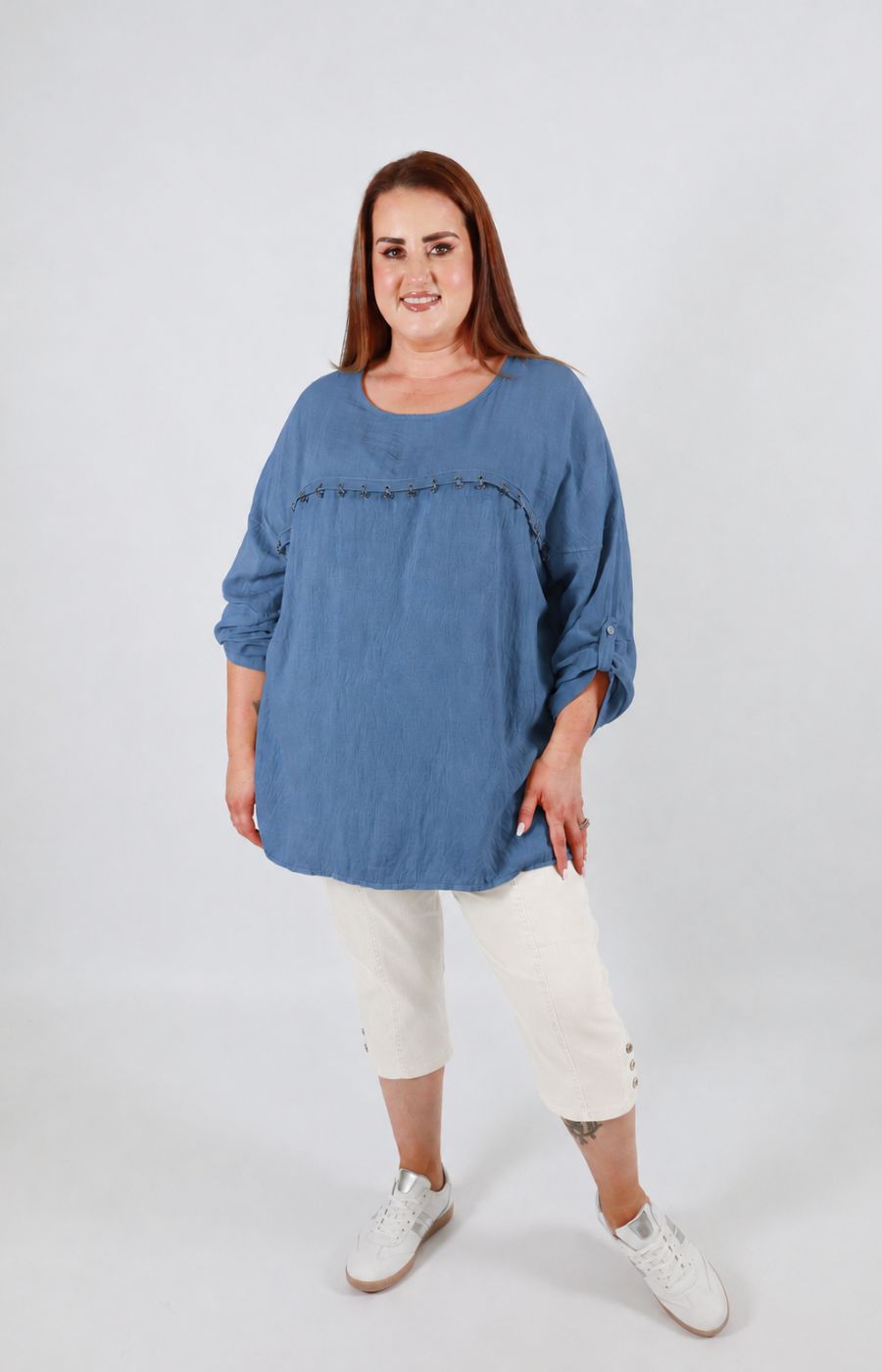 Dara Blouse in Blue
