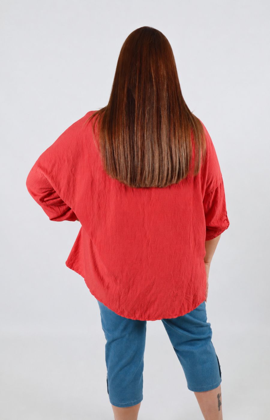 Dara Blouse in Coral 
