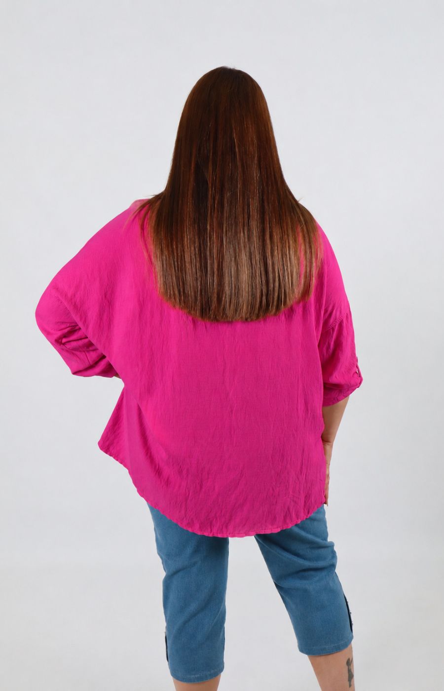 Dara Blouse in Fuchsia 