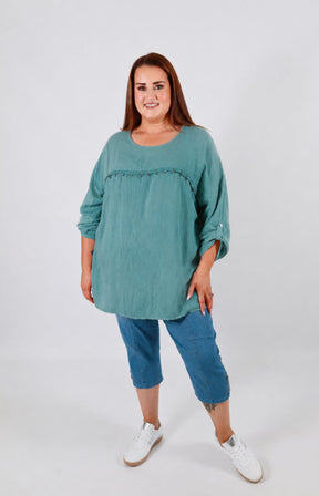 Dara Blouse in Khaki