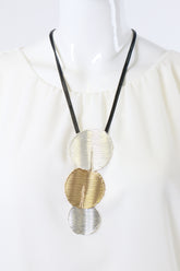 Eimear Necklace in Black
