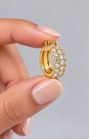 Elara Earrings in Gold 