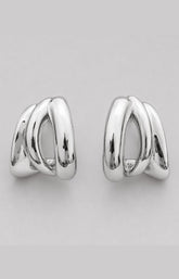 Elena Earrings in Silver 