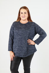 Elisa Top in Navy