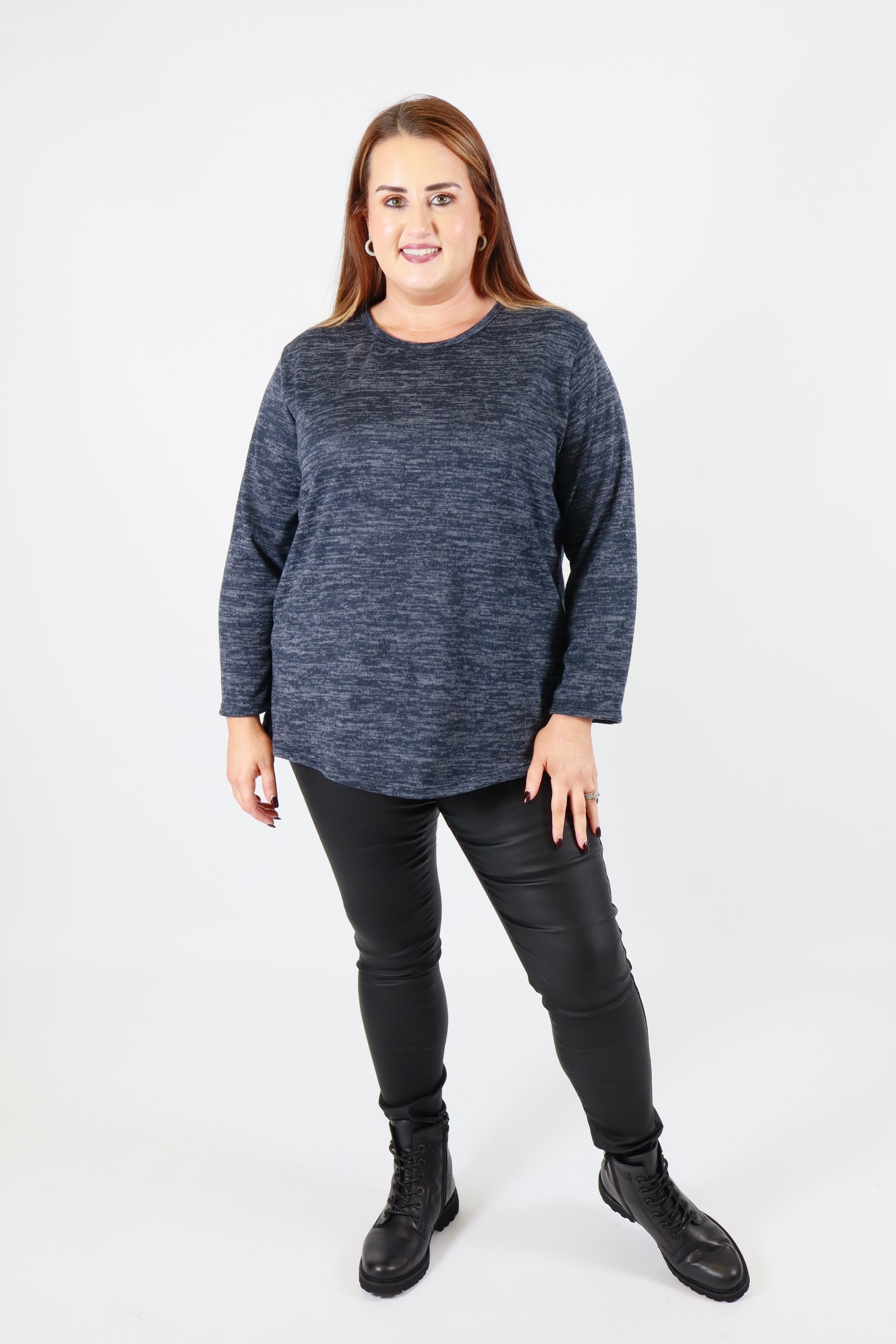 Elisa Top in Navy