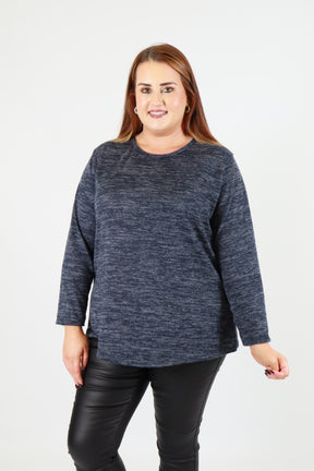 Elisa Top in Navy