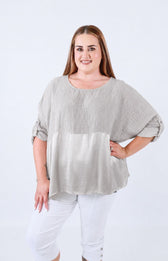 Ellen Blouse in Beige 