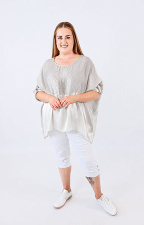 Ellen Blouse in Beige 