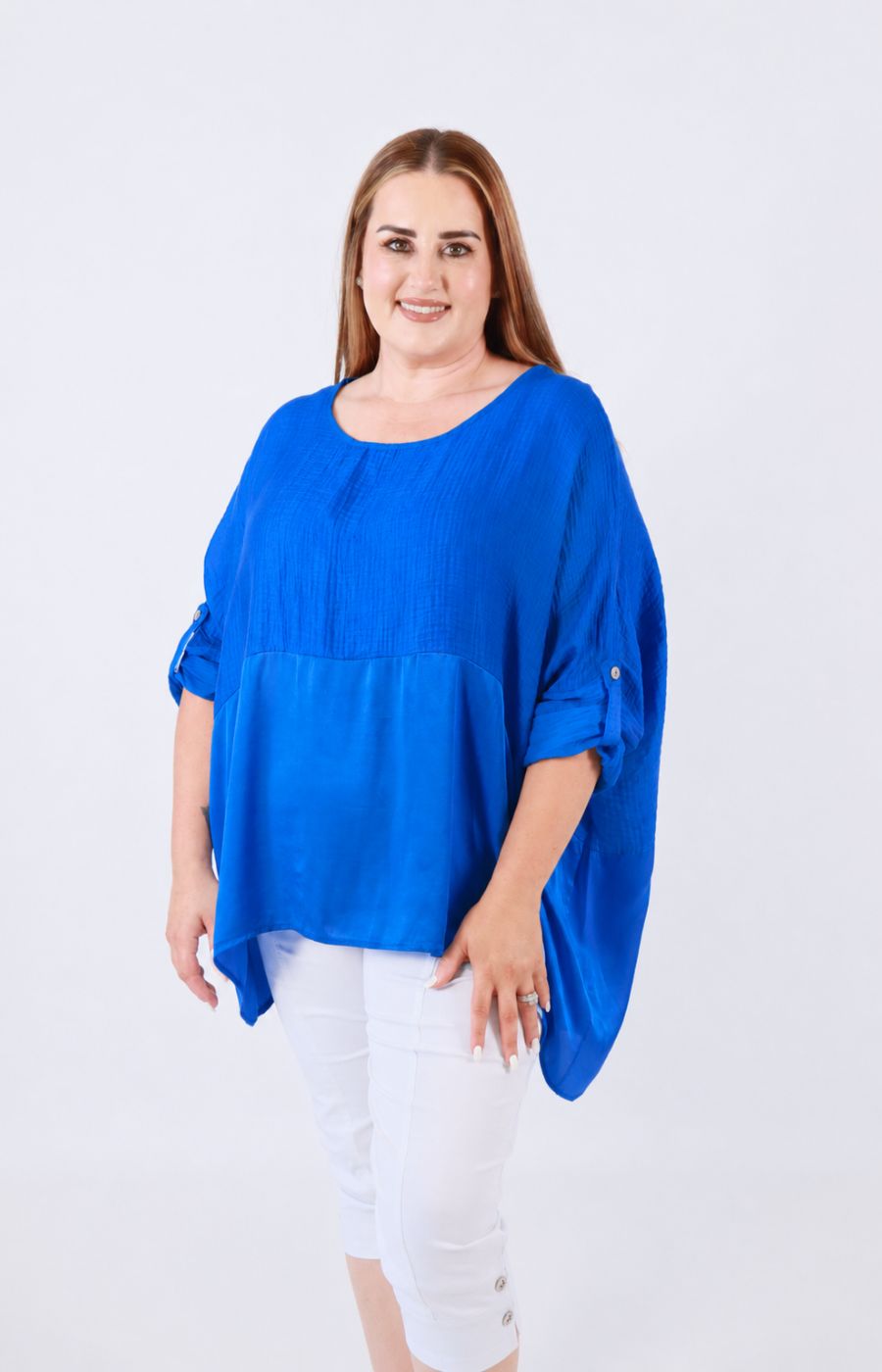 Ellen Blouse in Blue 