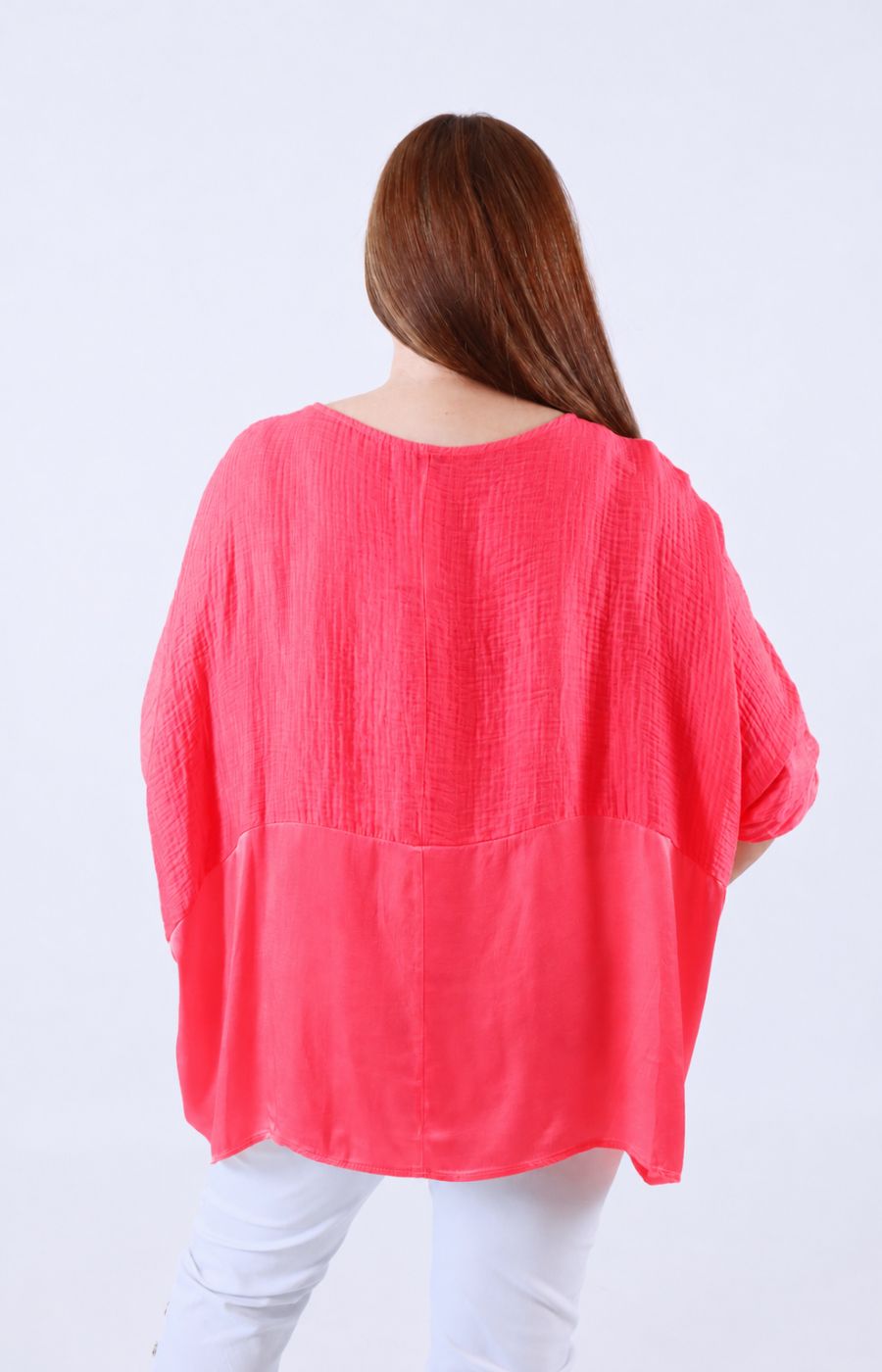 Ellen Blouse in Coral 