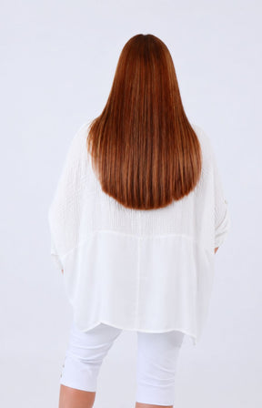 Ellen Blouse in White 