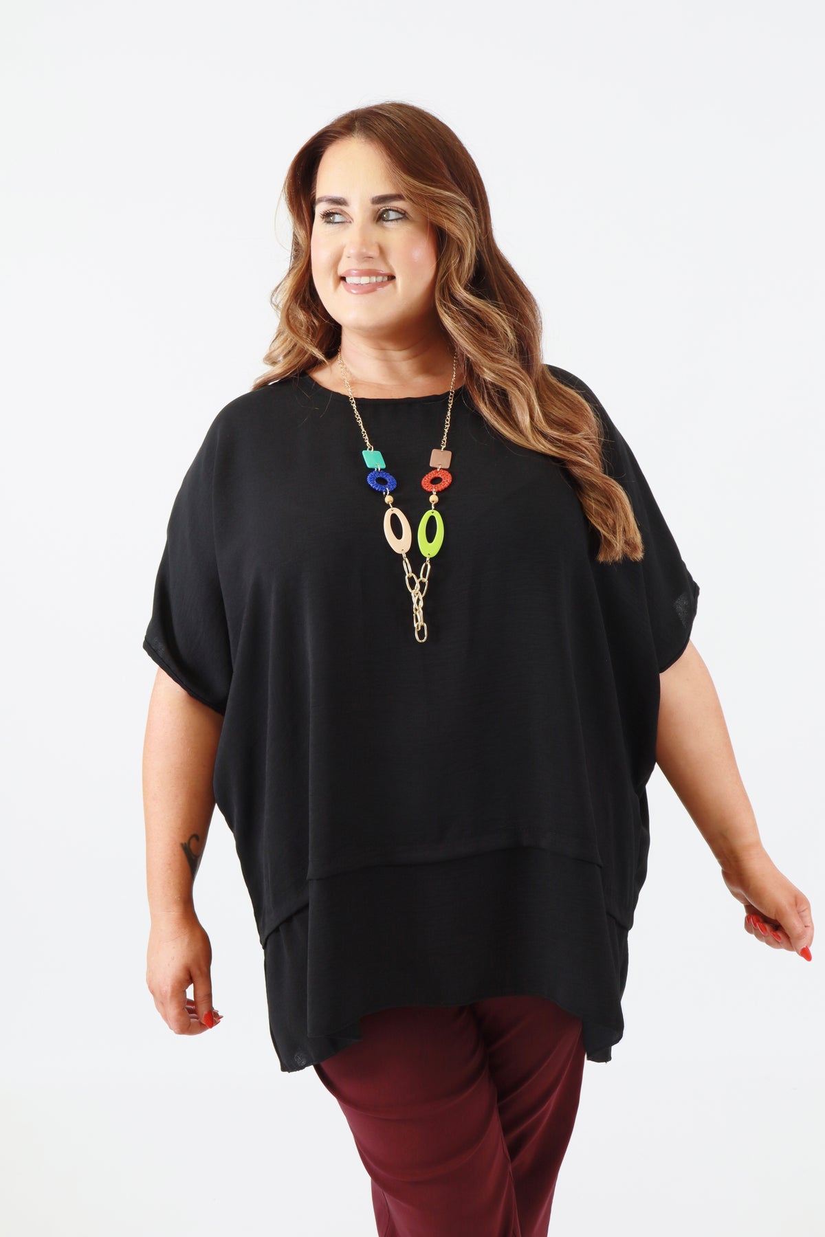 Elodie Blouse in Black