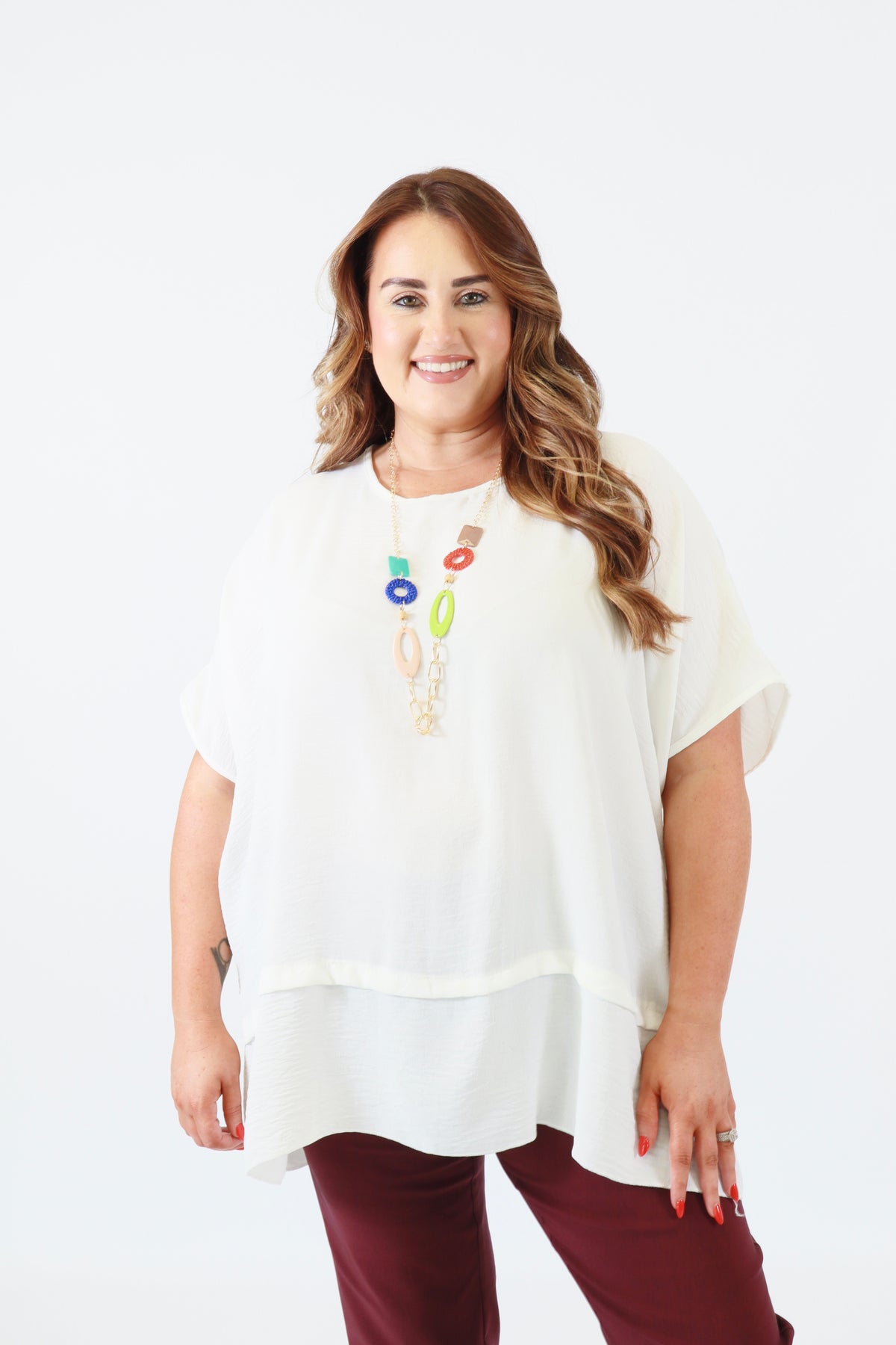 Elodie Blouse in White