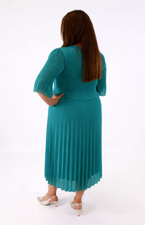 Elsie Dress in Teal 