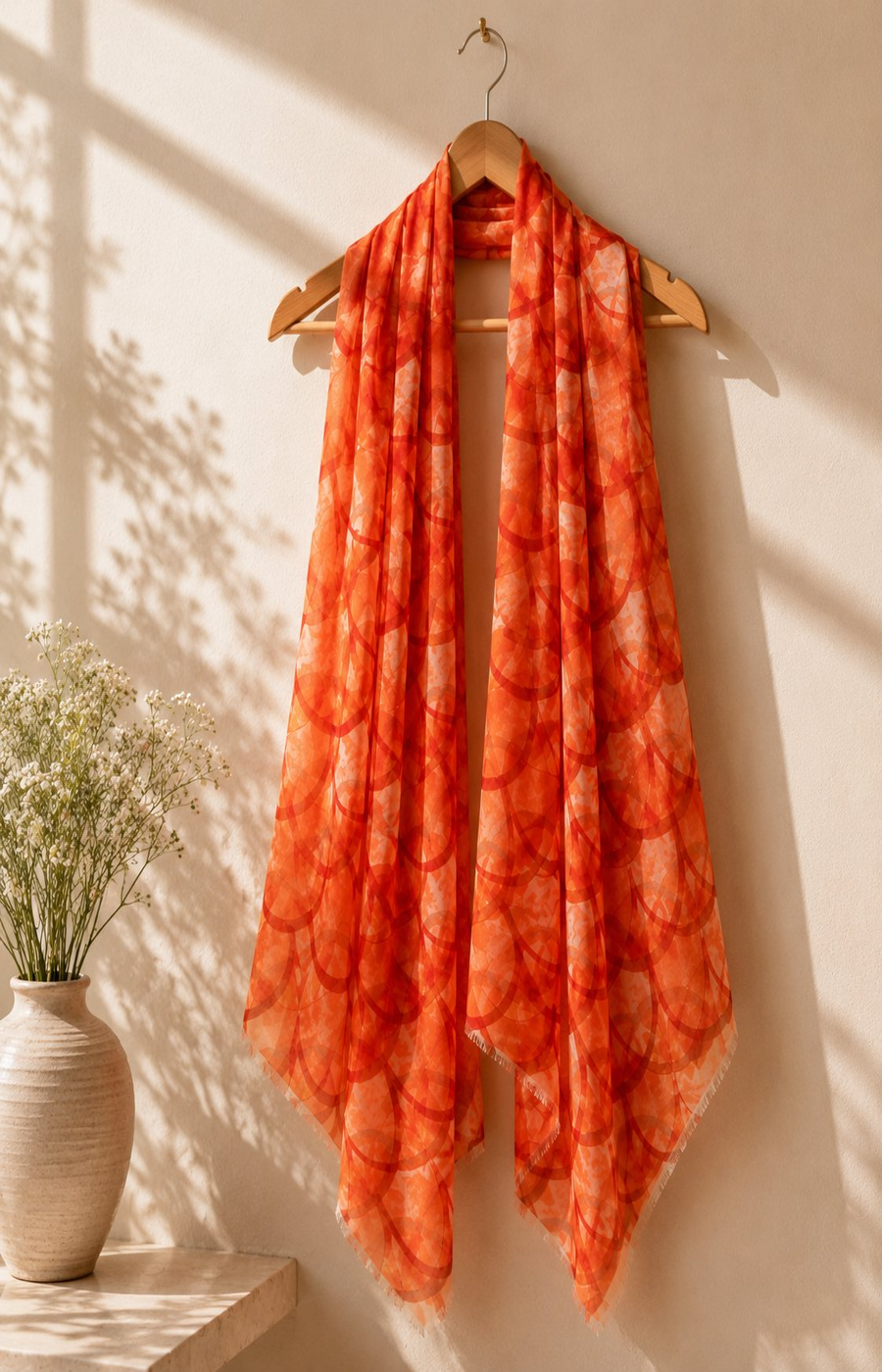 Emma Scarf in Orange 