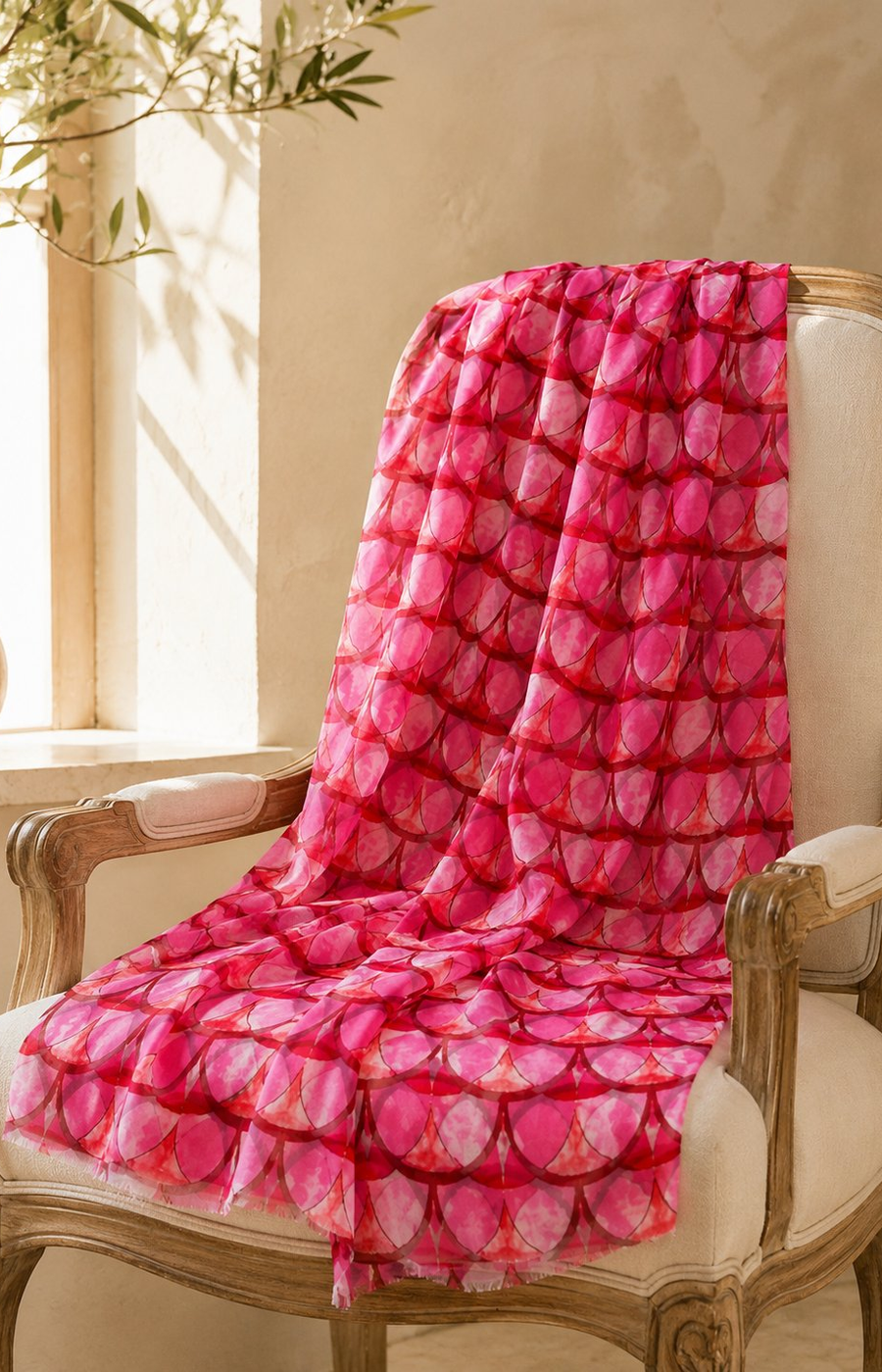 Emma Scarf in Pink 