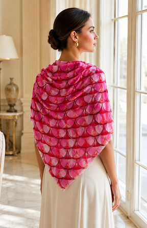 Emma Scarf in Pink 