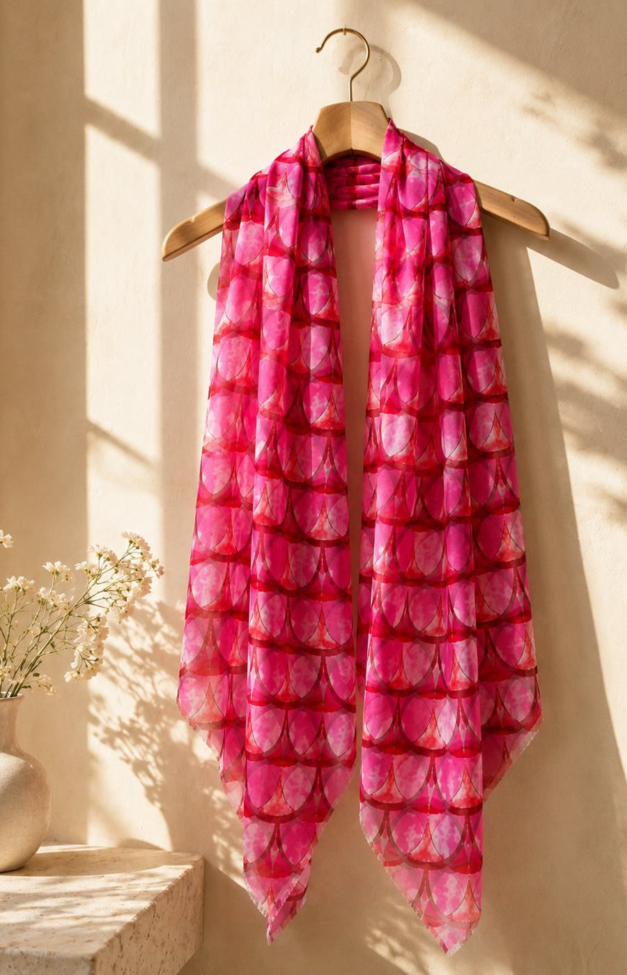 Emma Scarf in Pink 