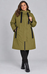 Etage Colour Change Raincoat in Leaf 