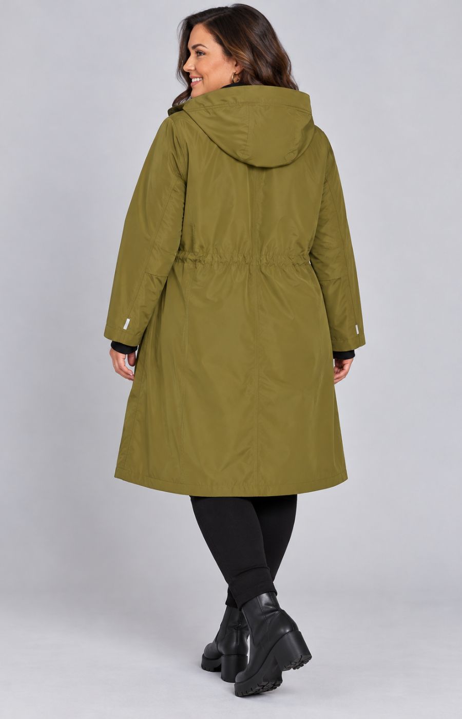 Etage Colour Change Raincoat in Leaf 