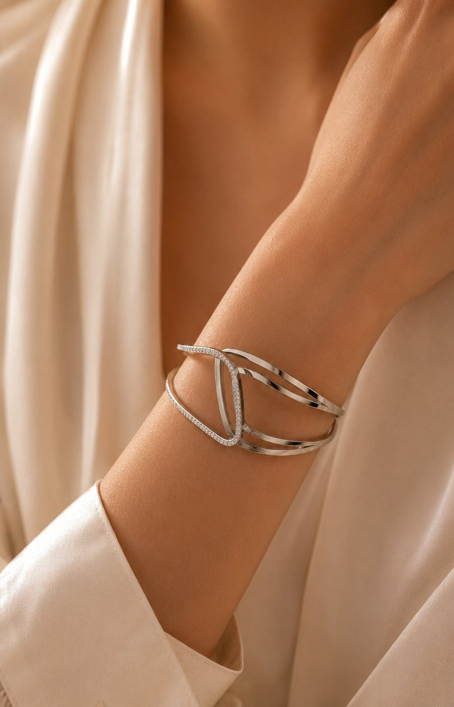 Evie Bracelet in Silver 