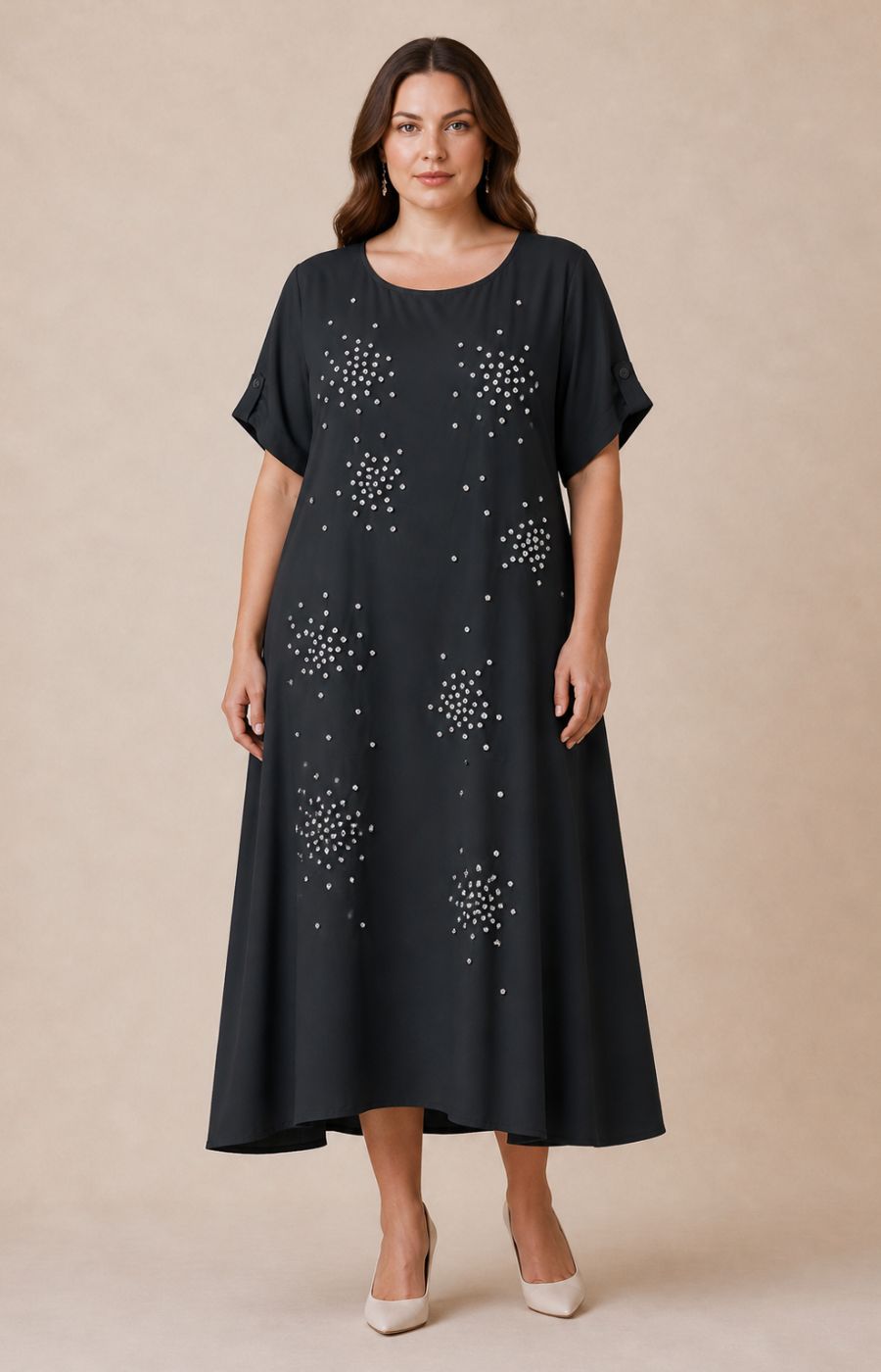 Faye Dress in Black 