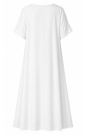 Faye Dress in White
