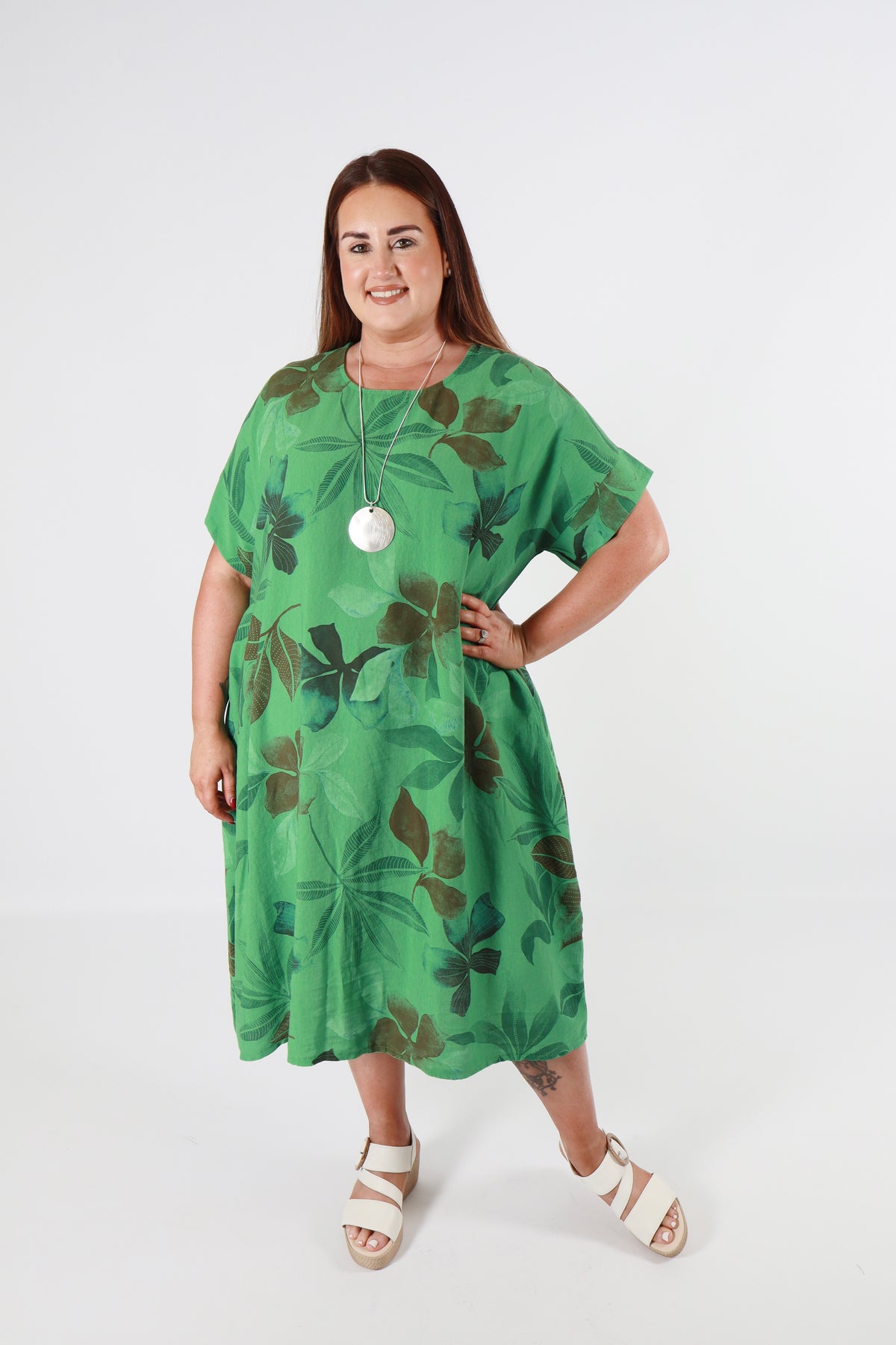 Felicity Dress in Green