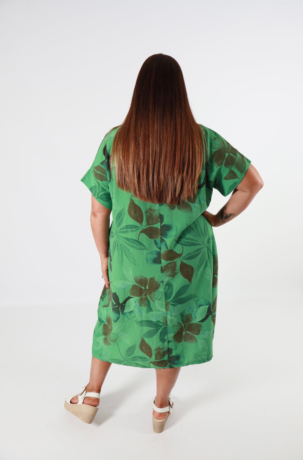 Felicity Dress in Green