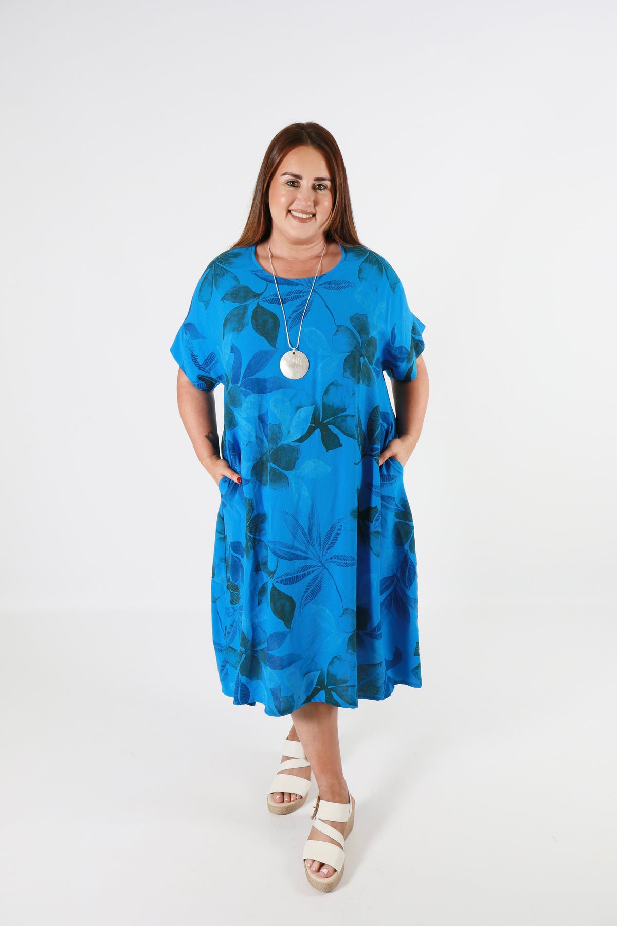 Felicity Dress in Royal Blue