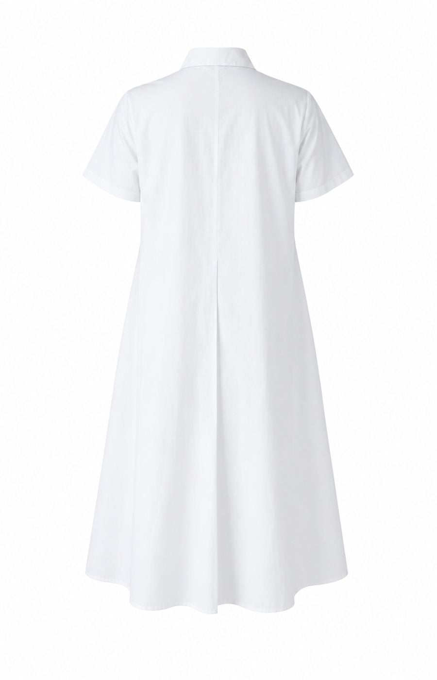 Fern Floral Dress in White 
