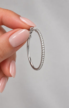 Fienna Earrings in Silver 