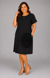 Florence Dress in Black 
