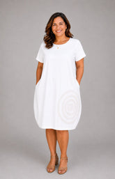 Florence Dress in White