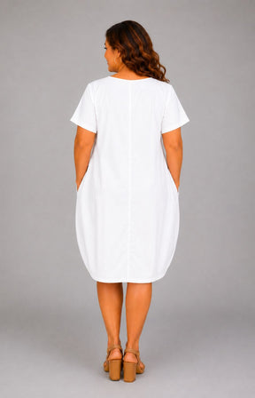 Florence Dress in White