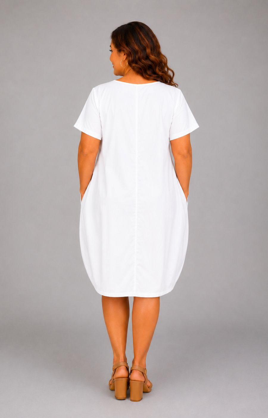 Florence Dress in White