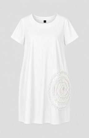 Florence Dress in White 