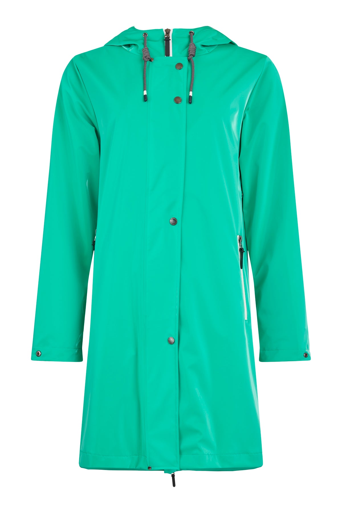 Frandsen Rain Jacket in Green. 