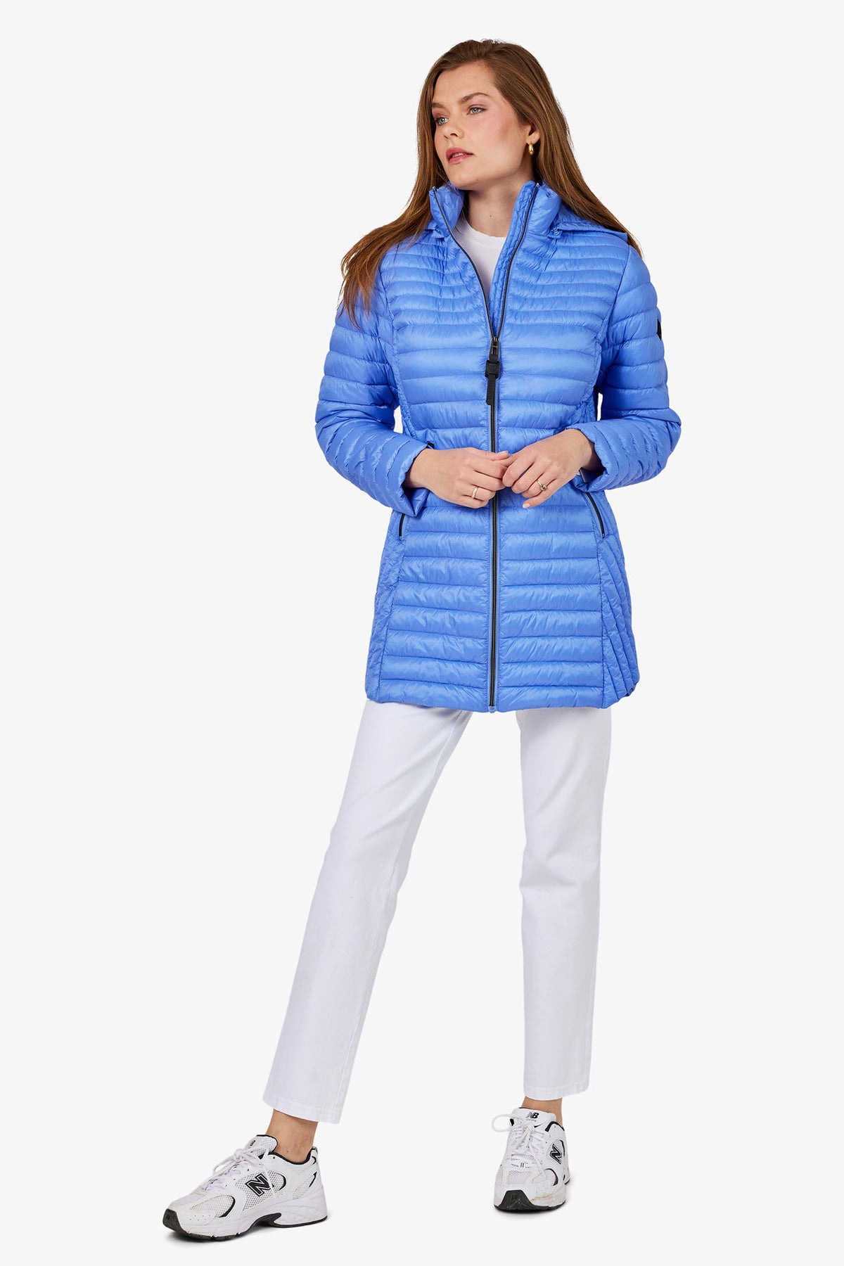 Frandsen Water Repellent Coat in Blue 
