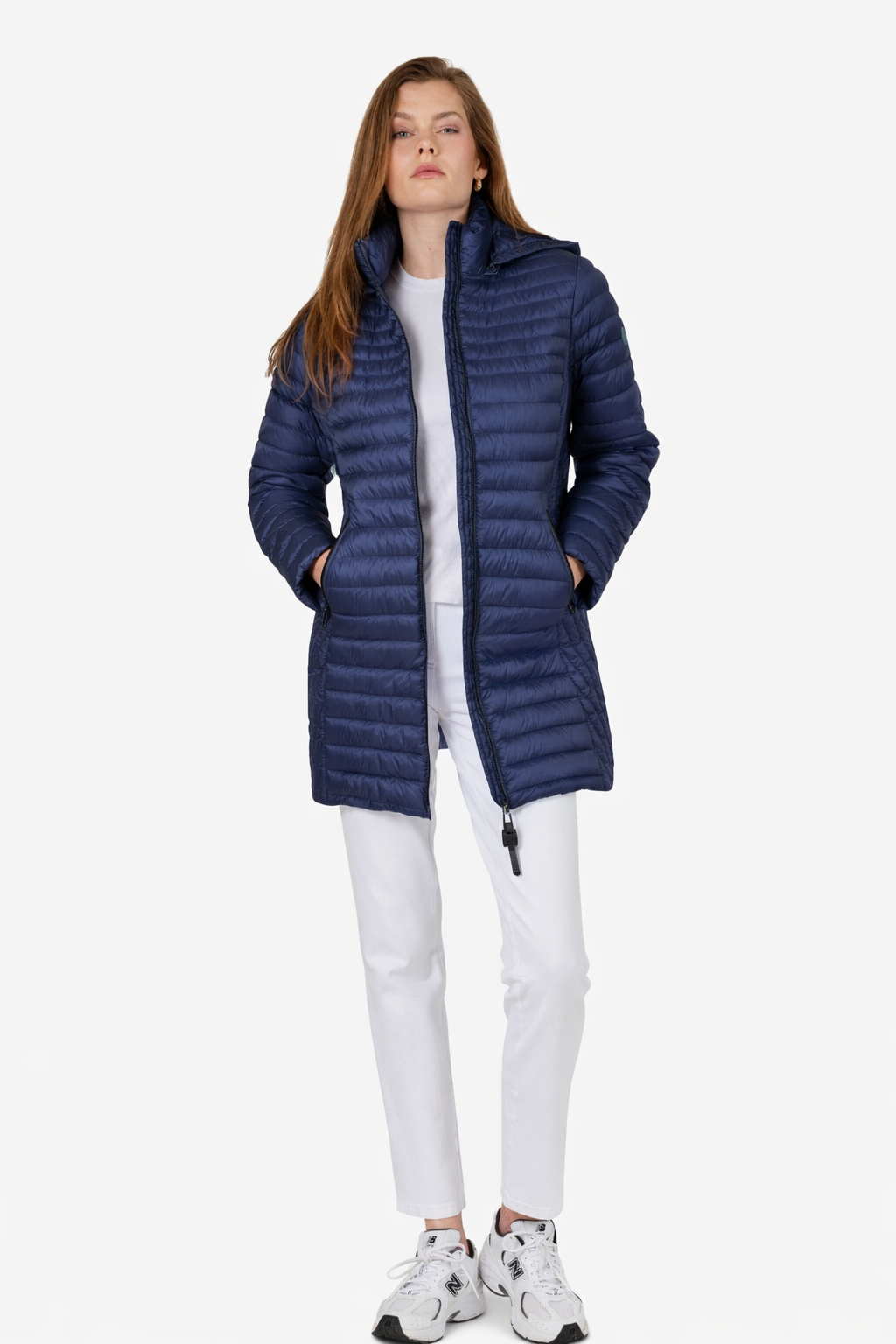 Frandsen Water Repellent Coat in Navy 