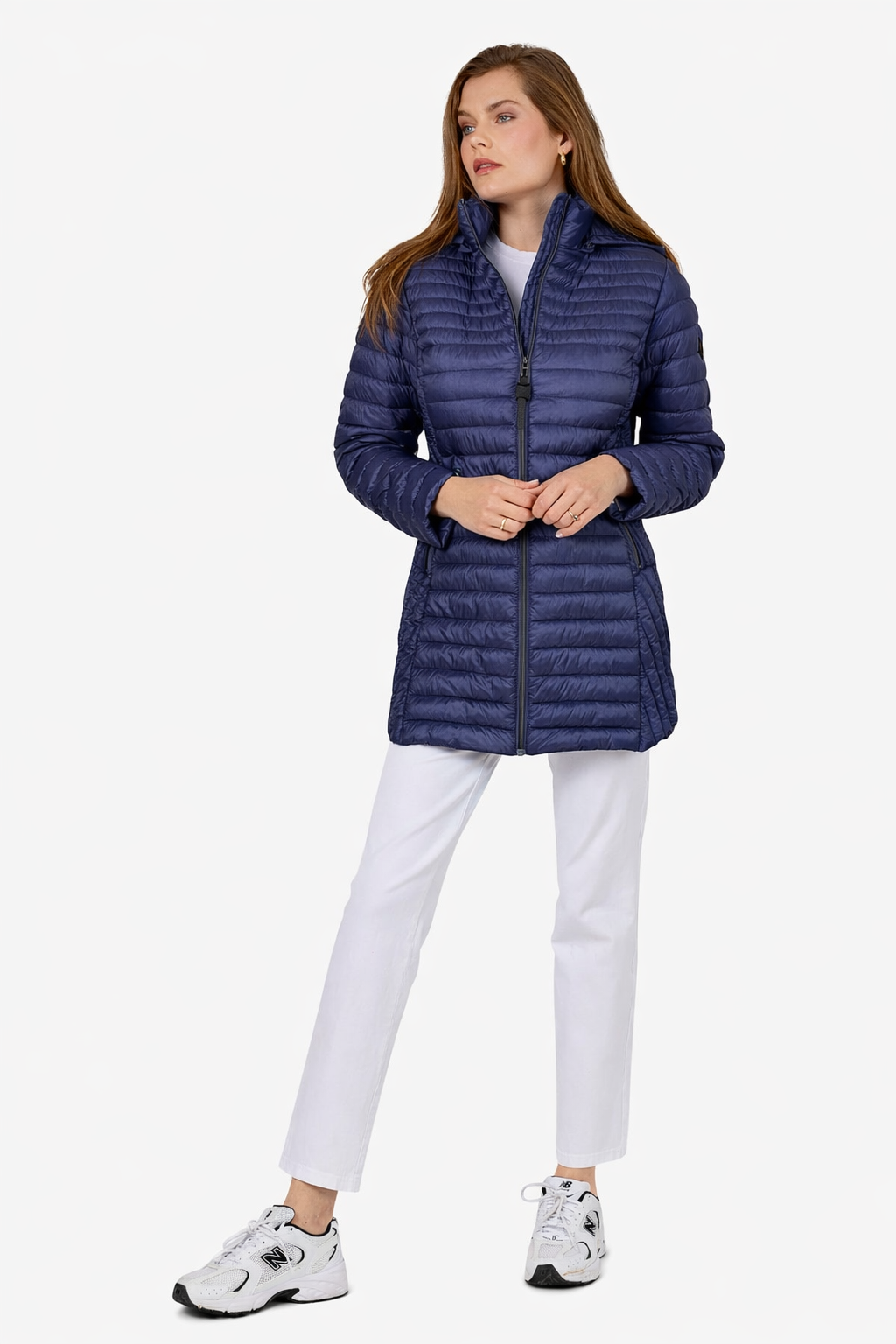 Frandsen Water Repellent Coat in Navy 
