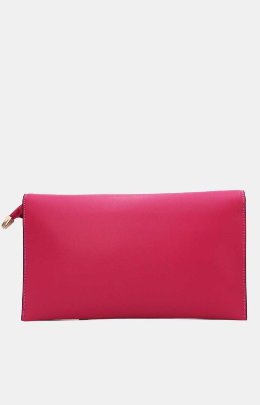 Frankie Clutch Bag in Fuchsia