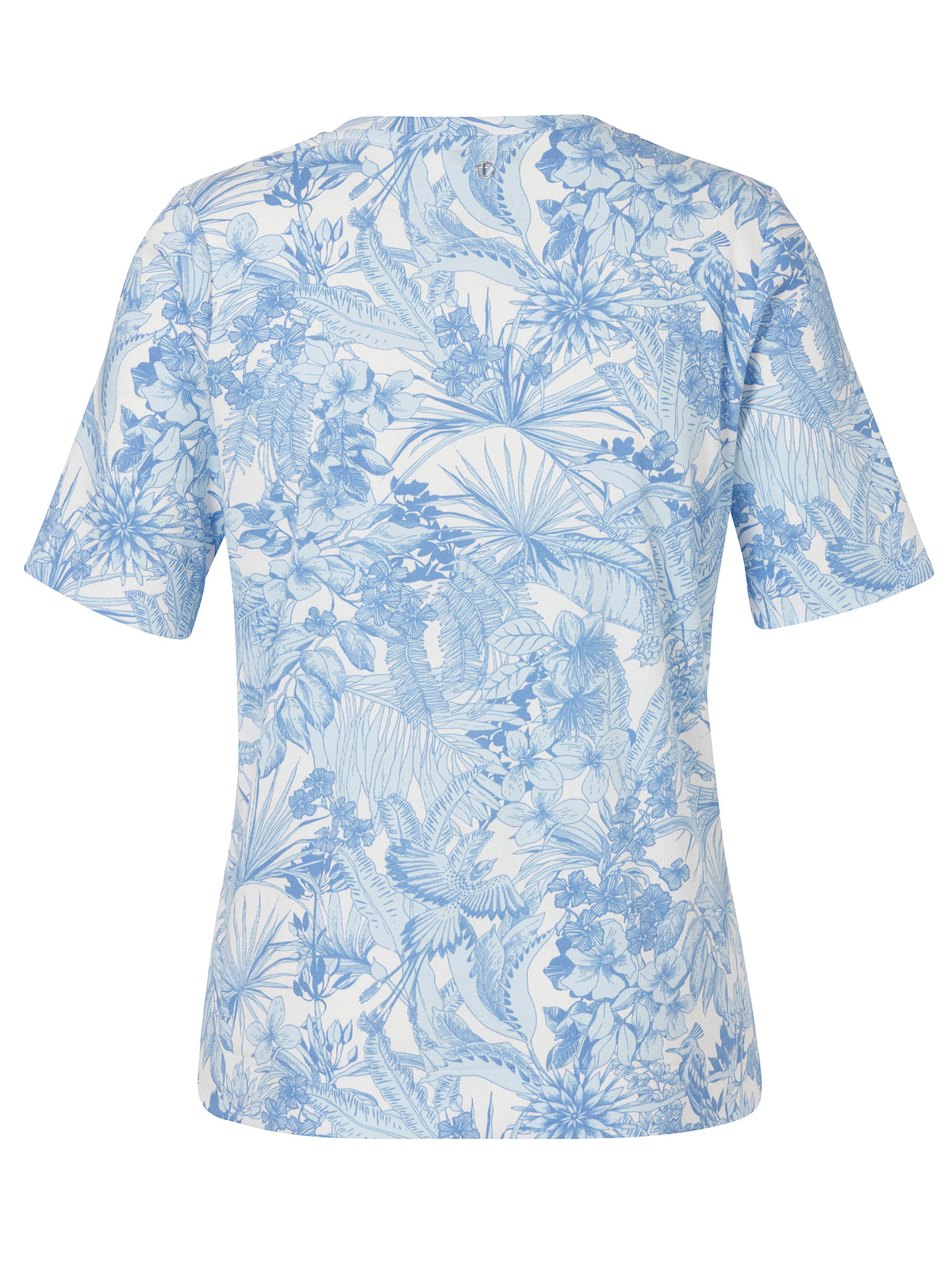 Frapp Floral Shirt in Blue