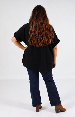 Freya Blouse in Black 