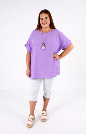 Freya Blouse in Lilac 