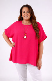 Freya Blouse in Pink