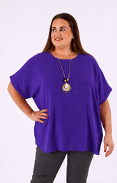 Freya Blouse in Purple 